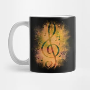 Treble clef note Mug